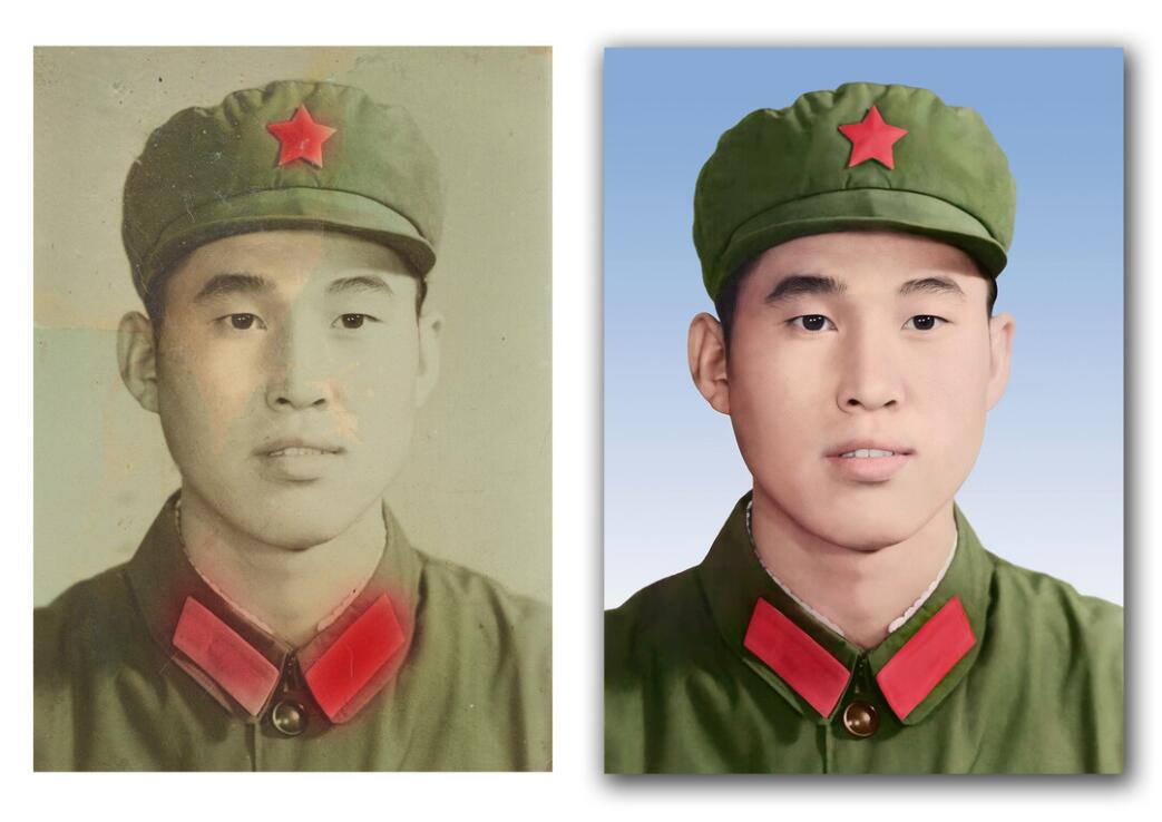 厚街镇破损照片修复-18